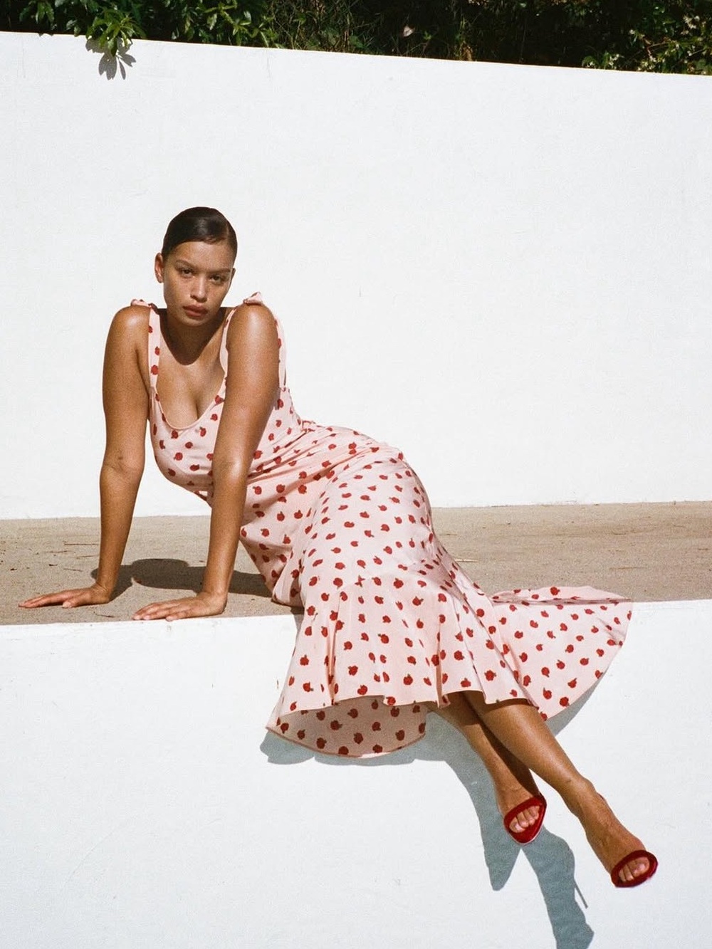 Réalisation Par Abigail Dress in Petite Rose